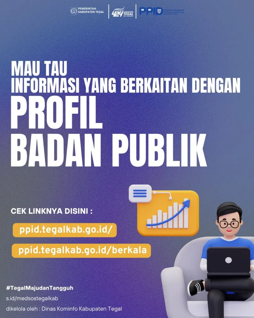 INFORMASI TENTANG PROFIL KABUPATEN TEGAL SEBAGAI BADAN PUBLIK