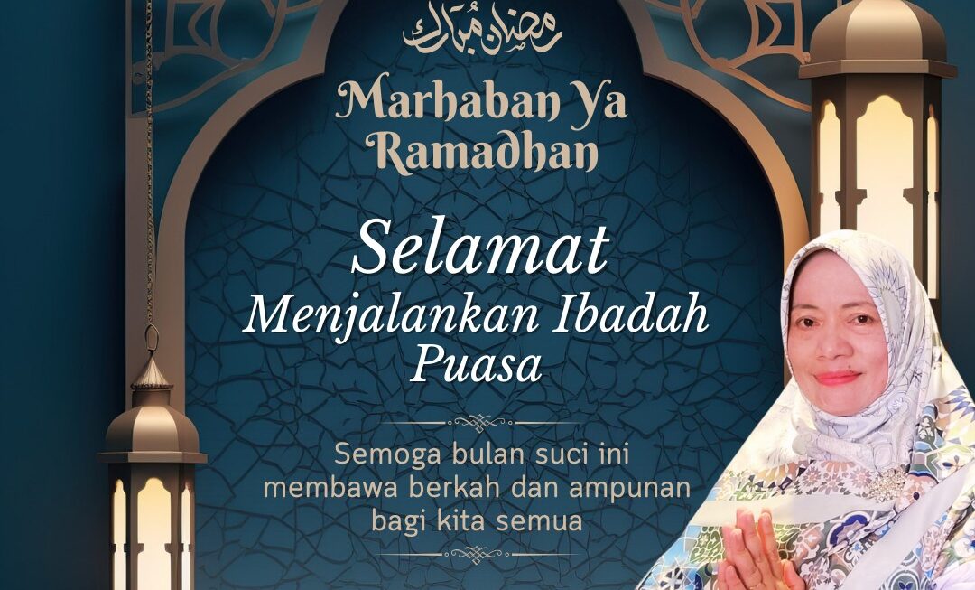 “Selamat menunaikan ibadah puasa Ramadan. Saatnya kita bersama-sama memperkuat doa dan amal ibadah.”